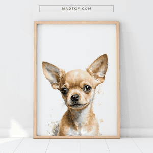 Chihuahua Pet Portrait - Custom Illustrations