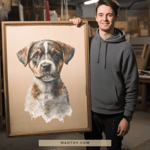 Pet Portrait Puppy Love - Customer Review
